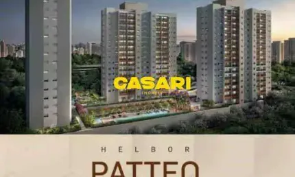 Apartamento com 3 dormitórios à venda, 76 m² - planalto - são bernardo do campo/sp