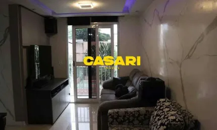 Apartamento com 2 dormitórios à venda, 46 m² - taboão - são bernardo do campo/sp
