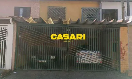 Sobrado com 3 dormitórios à venda, 180 m² - vila mazzei - santo andré/sp