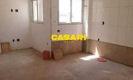 Apartamento com 2 dormitórios à venda, 59 m² - vila valparaíso - santo andré/sp