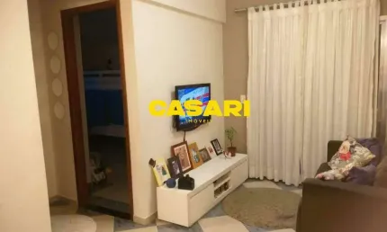 Apartamento com 2 dormitórios à venda, 65 m² - taboão - são bernardo do campo/sp