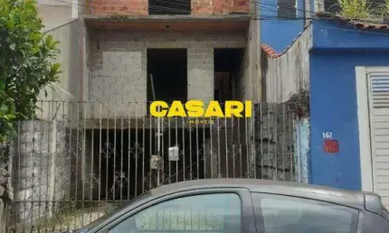Terreno com sobrado à venda no assunção, são bernardo – 137m² e 165m² construídos