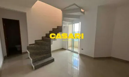 Cobertura com 2 dormitórios e sacada à venda – 100 m² | nova petrópolis, são bernardo do campo