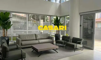Sala à venda, 37 m² por r$ 410.000,00 - jardim bela vista - santo andré/sp