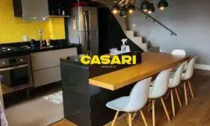 Cobertura à venda com 1 suíte e 122 m² – Vila Guiomar – Santo André/SP
