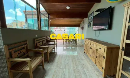 Cobertura com 2 dormitórios à venda, 110 m² - Vila Camilópolis - Santo André/SP