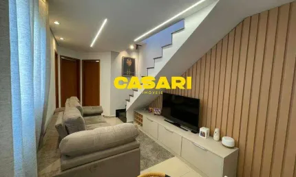 Cobertura com 2 dormitórios à venda, 86 m² - Santa Maria - Santo André/SP