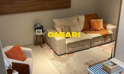 Cobertura com 2 dormitórios à venda, 80 m² por R$ 575.000,00 - Vila Scarpelli - Santo André/SP