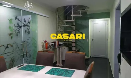 Cobertura à venda, 103 m² por R$ 684.000,00 - Casa Branca - Santo André/SP