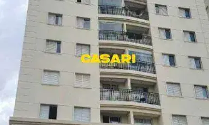 Apartamento com 2 dormitórios à venda, 52 m² - campestre - santo andré/sp