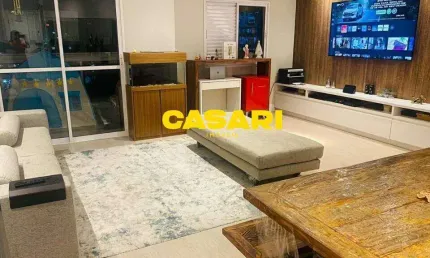 Apartamento com 3 dormitórios à venda, 90 m² - vila dayse - são bernardo do campo/sp