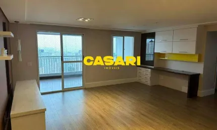 Apartamento com 3 dormitórios à venda, 115 m² - vila valparaíso - santo andré/sp