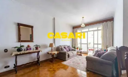 Apartamento com 3 dormitórios à venda, 183 m² - centro - santo andré/sp