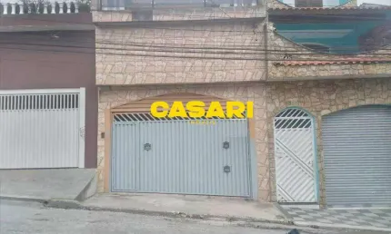Sobrado com 2 dormitórios à venda, 118 m² - Jardim Santo André - Santo André/SP