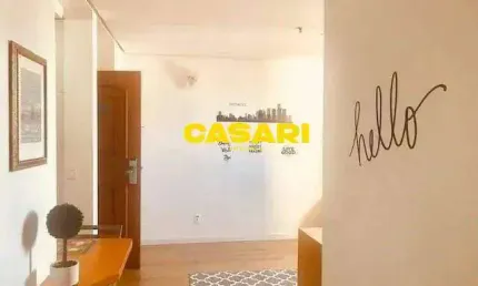 Flat com 1 dormitório à venda, 46 m² - Centro - Santo André/SP