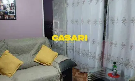 Sobrado com 3 dormitórios à venda, 137 m² - Jardim Aclimação - Santo André/SP