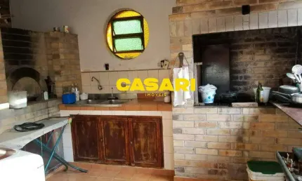 Casa com duas residências e churrasqueira à venda – 219m² no jardim riviera, santo andré/sp