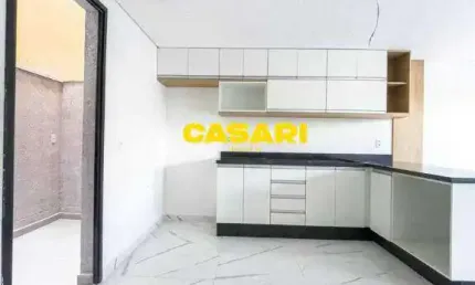 Sobrado com 3 dormitórios à venda, 140 m² - Campestre - Santo André/SP