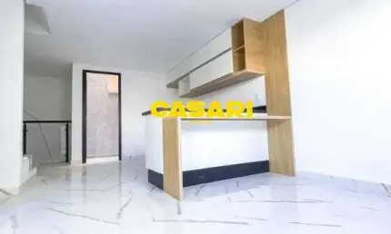Sobrado triplex com 3 dormitórios à venda – 140m², piscina e depósito – campestre, santo andré