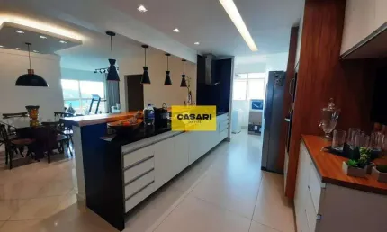 Apartamento com 4 dormitórios à venda, 186 m² - vila caminho do mar - são bernardo do campo/sp