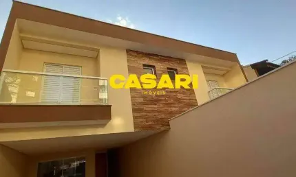 Sobrado com 3 dormitórios à venda, 200 m² - Demarchi - São Bernardo do Campo/SP