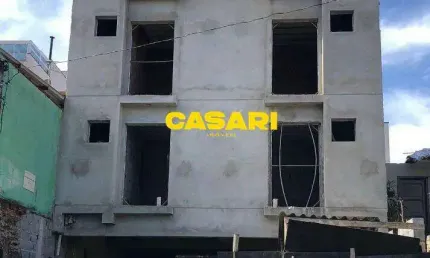 Cobertura nova com 2 dormitórios à venda na vila scarpelli - santo andré/sp - 82m²