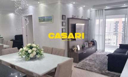Apartamento com 3 dormitórios à venda, 91 m² - Centro - São Bernardo do Campo/SP