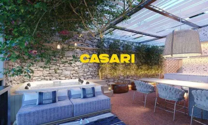 Cobertura com 2 dormitórios à venda, 138 m² - nova petrópolis - são bernardo do campo/sp
