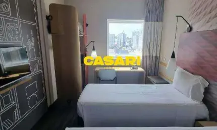 Quarto de Hotel à Venda no Ibis Budget – 20 m² – Centro de São Bernardo do Campo/SP – Renda Garantida