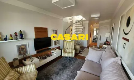 Cobertura à venda, 220 m² por r$ 1.060.000,00 - centro - são bernardo do campo/sp