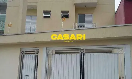 Cobertura com 2 dormitórios à venda, 84 m² - parque das nações - santo andré/sp