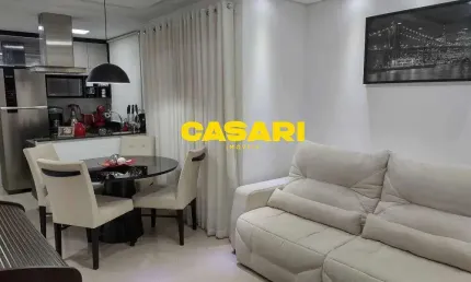 Apartamento com 1 dormitório à venda, 58 m² - Parque das Nações - Santo André/SP