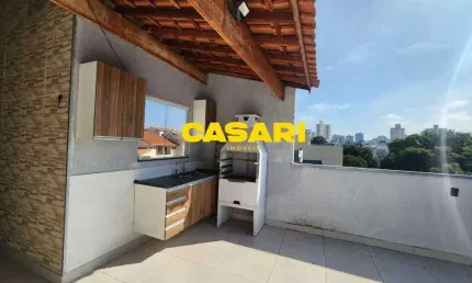Cobertura com 2 dormitórios à venda, 88 m² - Vila Alice - Santo André/SP