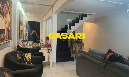 Sobrado com 3 dormitórios à venda, 147 m² - jordanópolis - são bernardo do campo/sp