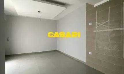 Cobertura com 2 dormitórios à venda, 87 m² - vila scarpelli - santo andré/sp