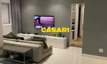 Apartamento com 1 dormitório à venda, 74 m² - Jardim - Santo André/SP
