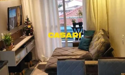 Apartamento com 2 dormitórios à venda, 54 m²- vila dayse - são bernardo do campo/sp