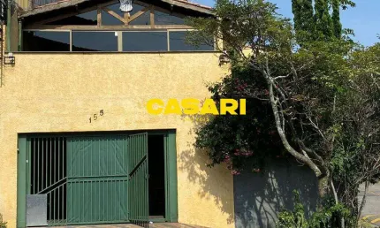 Sobrado com 5 dormitórios à venda, 269 m² - taboão - são bernardo do campo/sp