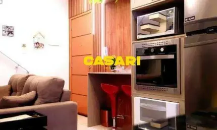 Cobertura com 2 dormitórios à venda, 90 m² - Parque Oratório - Santo André/SP