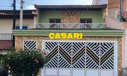 Sobrado com 3 dormitórios à venda, 206 m² - jordanópolis - são bernardo do campo/sp
