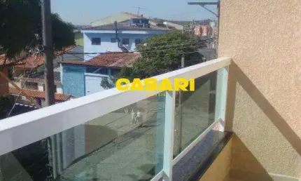 Cobertura com 2 dormitórios à venda, 124 m² por R$ 530.000,00 - Vila Tibiriçá - Santo André/SP