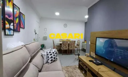 Apartamento com 2 dormitórios à venda, 54 m² - planalto - são bernardo do campo/sp