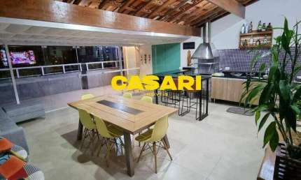 Cobertura com 3 dormitórios à venda, 145 m² - Vila Valparaíso - Santo André/SP