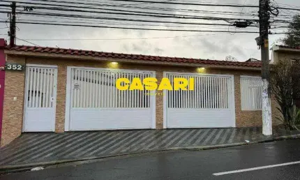 Casa térrea reformada com 3 dormitórios à venda no centro de são bernardo – 248 m²