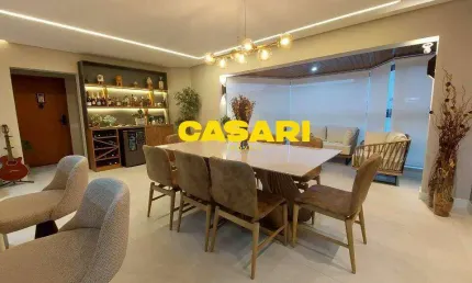Apartamento com 4 dormitórios à venda, 186 m² - rudge ramos - são bernardo do campo/sp