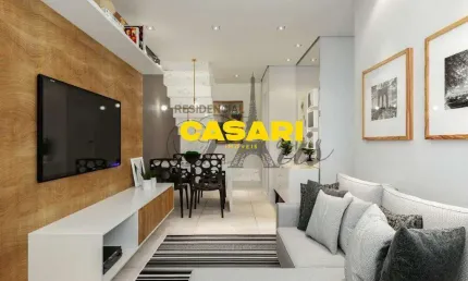 Sobrado com 2 dormitórios à venda, 69 m² por r$ 389.000,00 - vila príncipe de gales - santo andré/sp