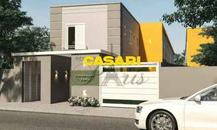 Sobrado com 2 dormitórios à venda, 58 m² - Vila Príncipe de Gales - Santo André/SP