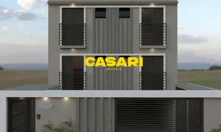 Cobertura à venda, 2 quartos, 1 suíte, 1 vaga, jardim do estádio - santo andré/sp
