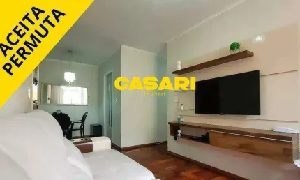Apartamento com 2 dormitórios à venda, 56 m² - baeta neves - são bernardo do campo/sp