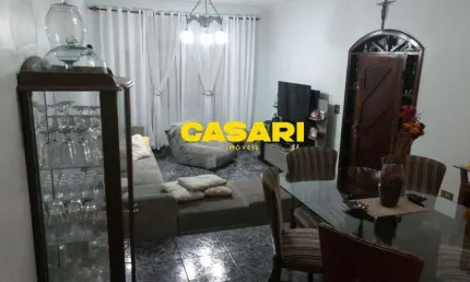 Sobrado com 3 dormitórios à venda, 266 m² - vila eldízia - santo andré/sp